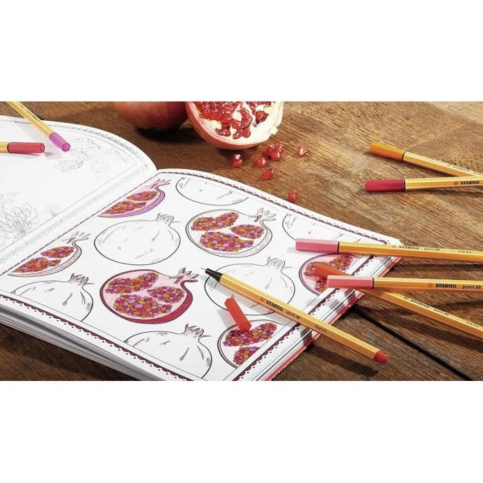 Feutres - STABILO Point 88 - Coloriage - Gamme Arty - Pochette de 25 feutres-5