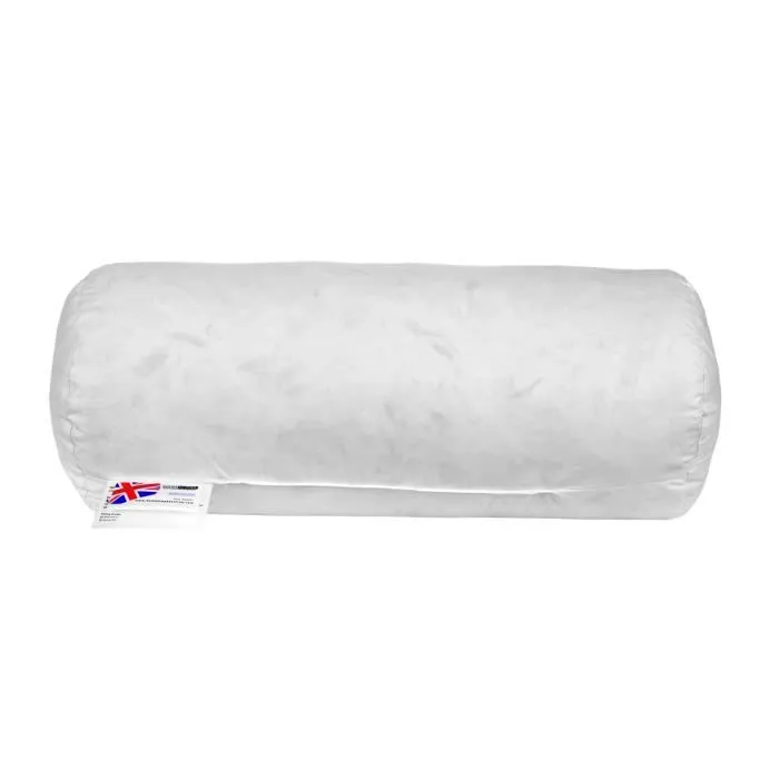 Traversin - Non spécifié - 45 x 20 cm - Garnissage en plumes de canard - Hypoallergénique - Anti acariens-0