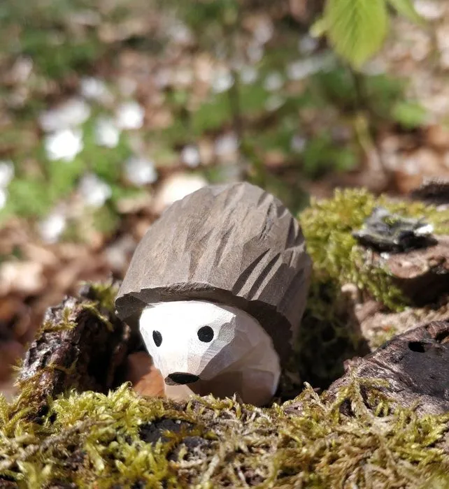 Wudimals - Figurine hérisson - K-PLAY-3