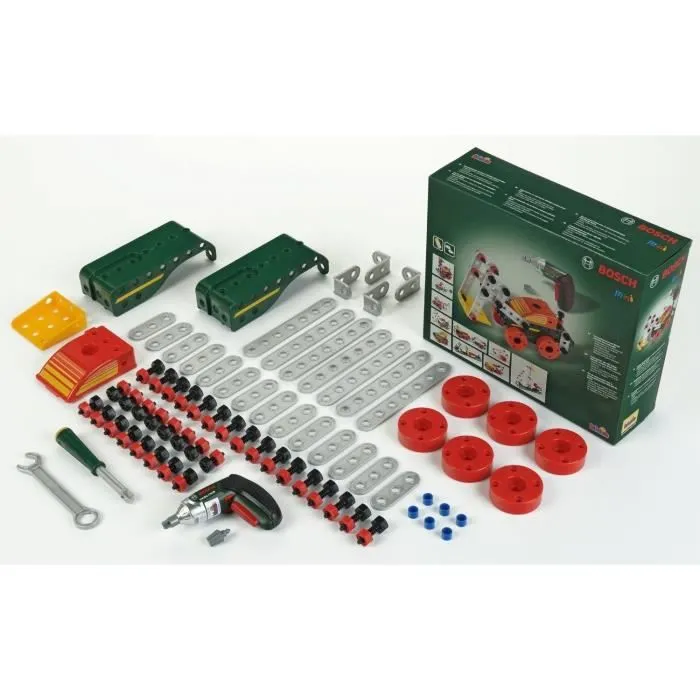 KLEIN - Set de construction Bosch Multitech avec visseuse électronique Ixolino II-0