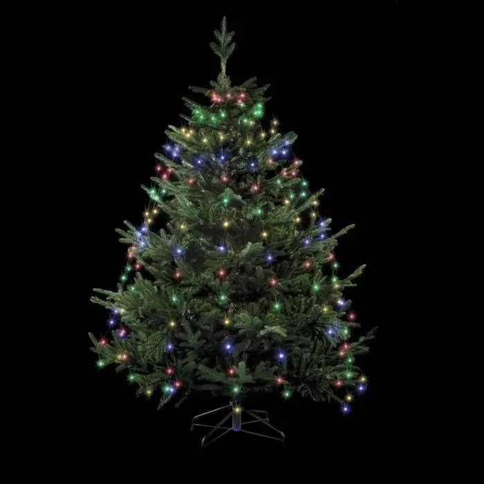 Robe lumineuse extérieur 232 LED multicolore H220cm avec transfo Feeric lights & christmas-0
