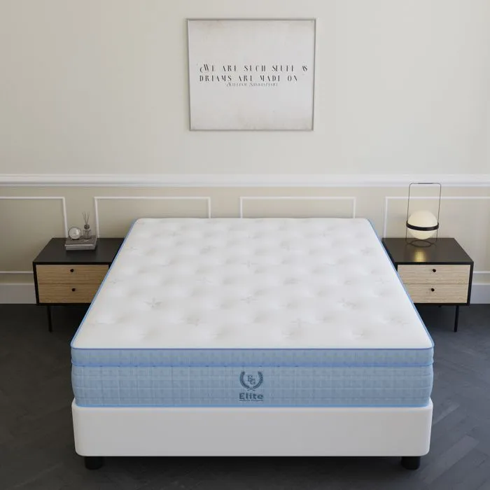 RAMIRO - Matelas hybride ressorts ensachés 140 x 190 cm épaisseur 30 cm-3
