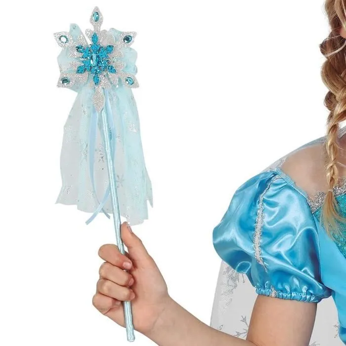 BAGUETTE PRINCESSE BLEUE VOILE-0
