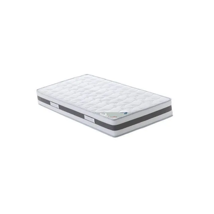 Matelas 100x200 Sommier pieds Mmoire de Forme - 23 cm - Trs Ferme-0