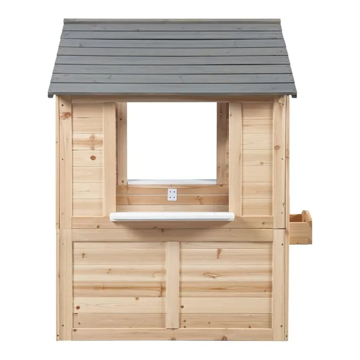 Cabane de jardin Acciano pour enfants 131 x 113 x 97 cm sapin-3