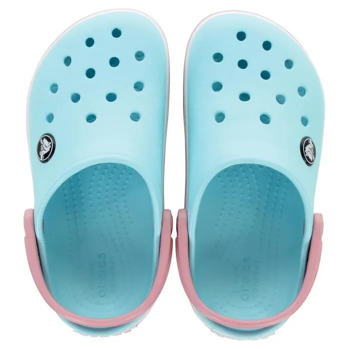 Sabot bébé Crocs Crocband T - Bleu glace/Blanc - Enfant Garçon - Taille 25/26-2