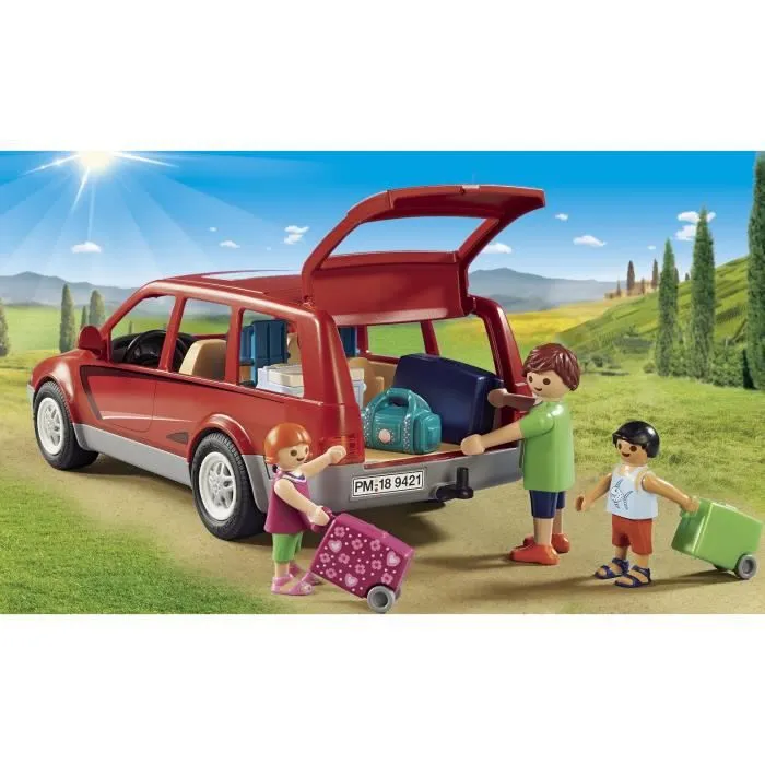 PLAYMOBIL 9421 - Famille avec voiture - Playmobil City Life - Mixte - A partir de 4 ans-2