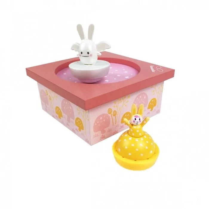 Boîte à musique - Dancing Ange Lapin - Printemps - Mixte - Bébé - Rose - A partir de 3 mois-2