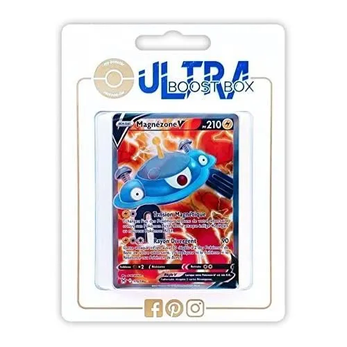 Cartes à collectionner - MY-BOOSTER - MAGNEZONE V 175-196 FULL ART - 10 cartes neuves - Pokémon XY - Mixte-0