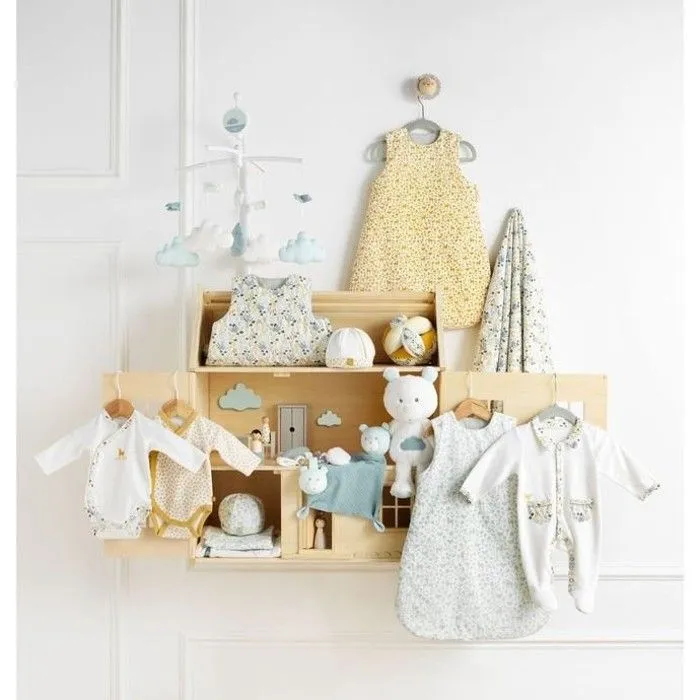 Gigoteuse ouatinée bébé en cot-4