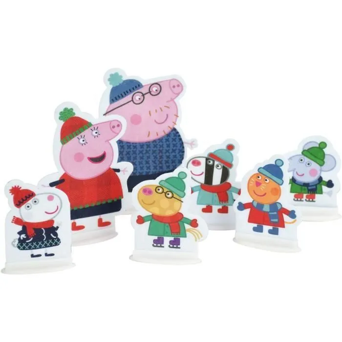 Calendrier de l'avant 36 pièces - Peppa Pig - JEMINI - 36 x 39,5 cm-5