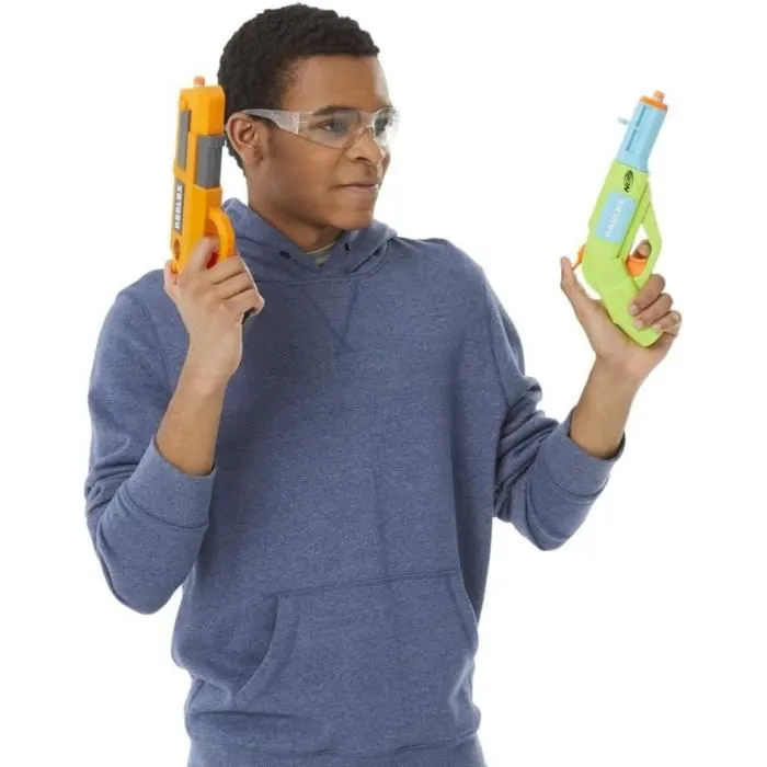 NERF - Roblox Jailbreak : Armory - 2 Blasters - 10 fléchettes NERF - Code pour objet virtuel dans le jeu-2