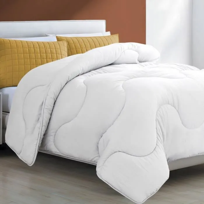 Couette Nuage 200x200 | Thermorégulatrice | Couette Hiver Très Chaude | 600 gr/m2 | S'adapte à Tout Couchage | Qualité Française-3