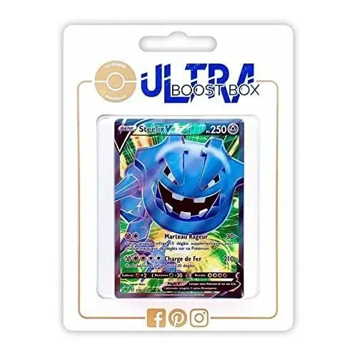 STEELIX V 176-185 FULL ART - ULTRABOOST X EPEE ET BOUCLIER 4 VOLTAGE E-0