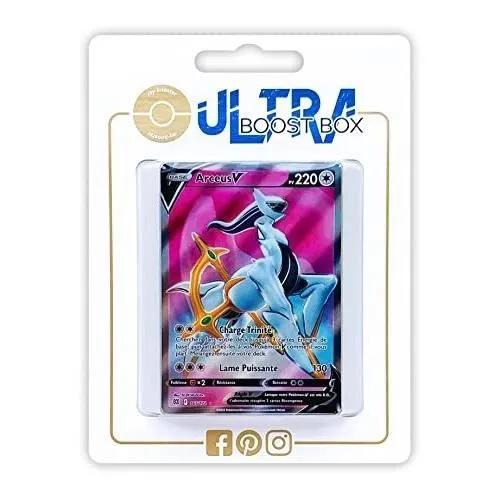 Cartes Pokemon ARCEUS V 165-172 FULL ART - ULTRABOOST X EPEE ET BOUCLIER 9 - STARS ET-0