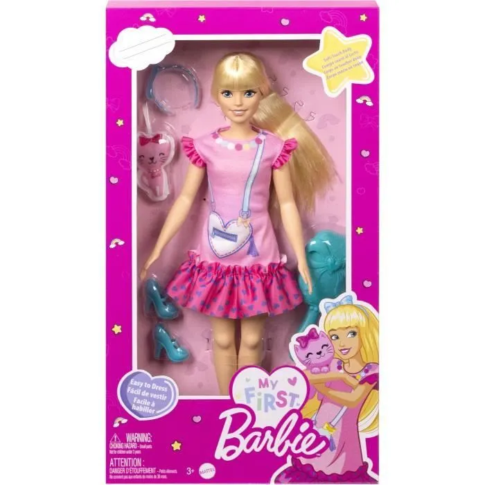 Barbie®-Ma Première Barbie-Poupée Malibu blonde HLL19-1
