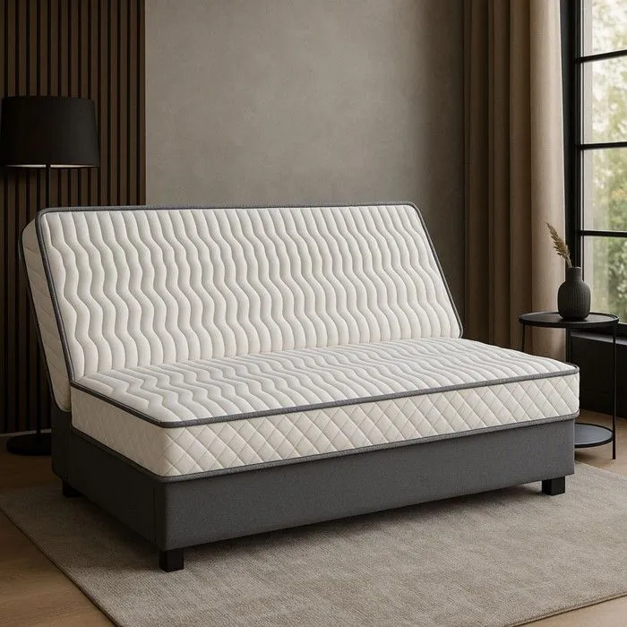 Matelas Clic Clac face de contact latex 80 Kg-m3 Ferme Protge Matelas Oreiller Mmoire-2