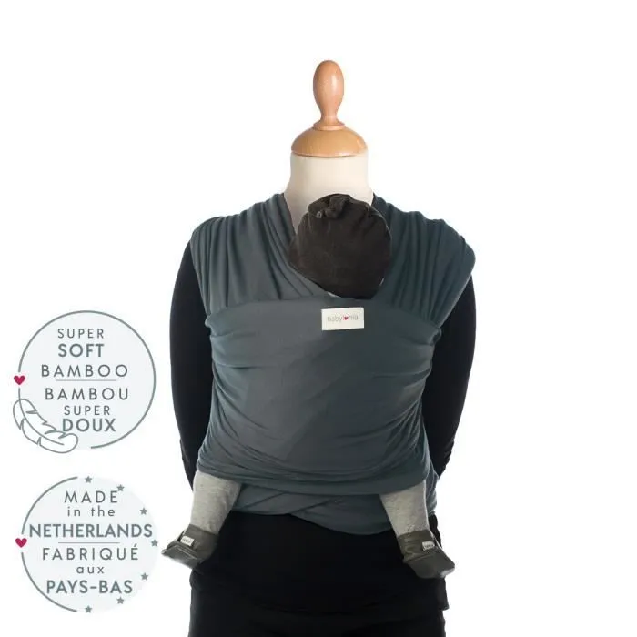Écharpe De Portage - Babylonia Baby Carriers - Modèle TRICOT-SLEN En Bambou - Porte-Bébé Sans Noeud - 100% Coton Organique - 500 ...-0