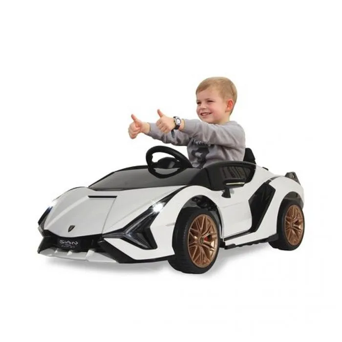 Voiture électrique - JAMARA - Lamborghini Sián FKP 37 - 12V - Bluetooth - Phares LED-5