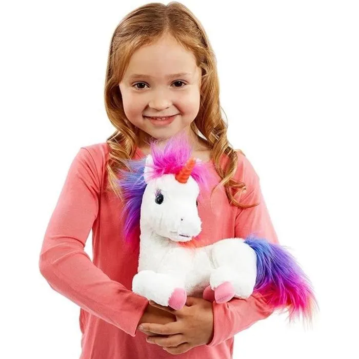 Crayola - Rainbow, ma licorne magique - Peluche à fonction - Sons et Lumières-0