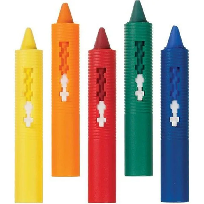 5 crayons pour le bain-0