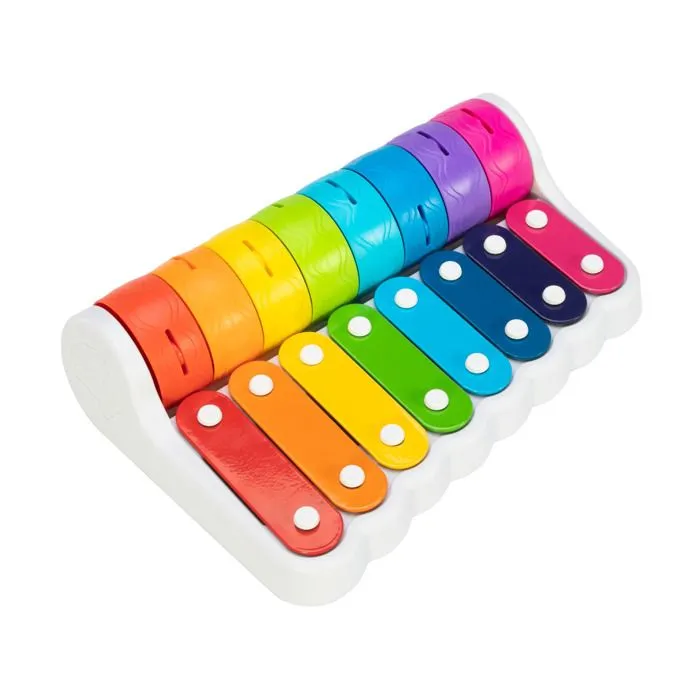 Jouet musical - Rock n Roller - Xylophone - Multicolore - Bois et plastique - Pour bébé à partir de 10 mois-1