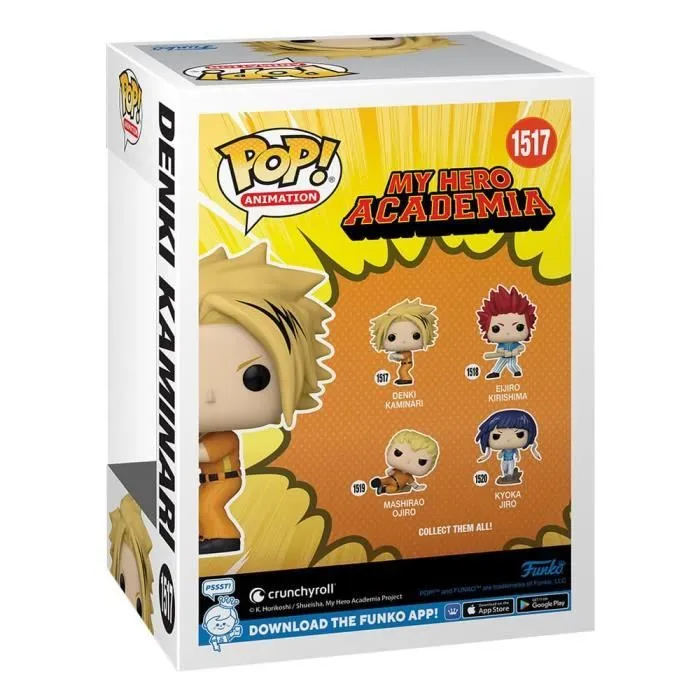 Figurine - FUNKO - My hero academia - Denki - Pop Animation N° 1517-1