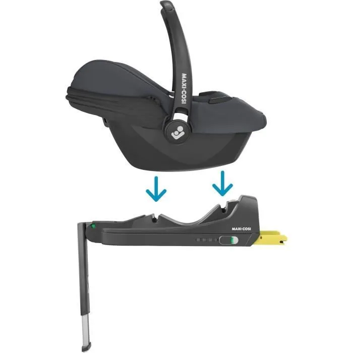 Cosi MAXI COSI Cabriofix i-Size, Groupe 0+, i-Size, avec Réducteur, Isofix, Essential Graphite-3