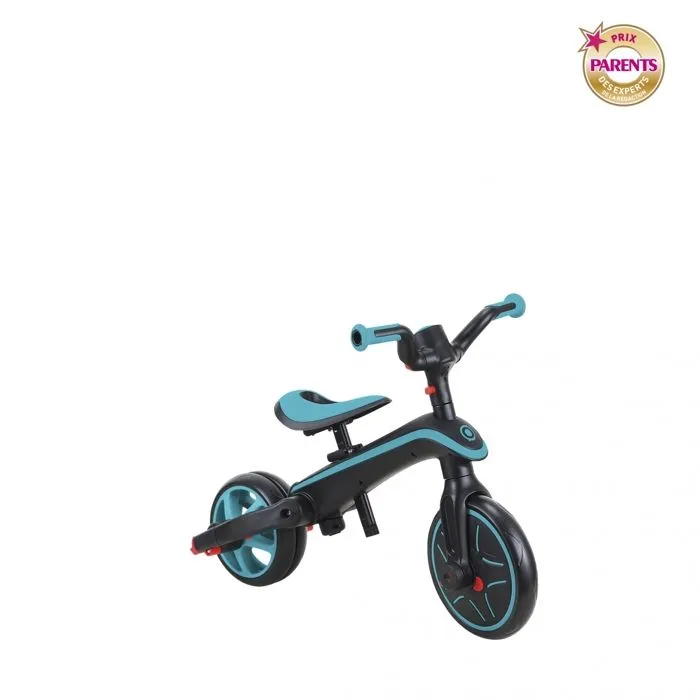 Globber - Tricycle EXPLORER 4-en-1 Évolutif & Pliable - Bleu Canard-5