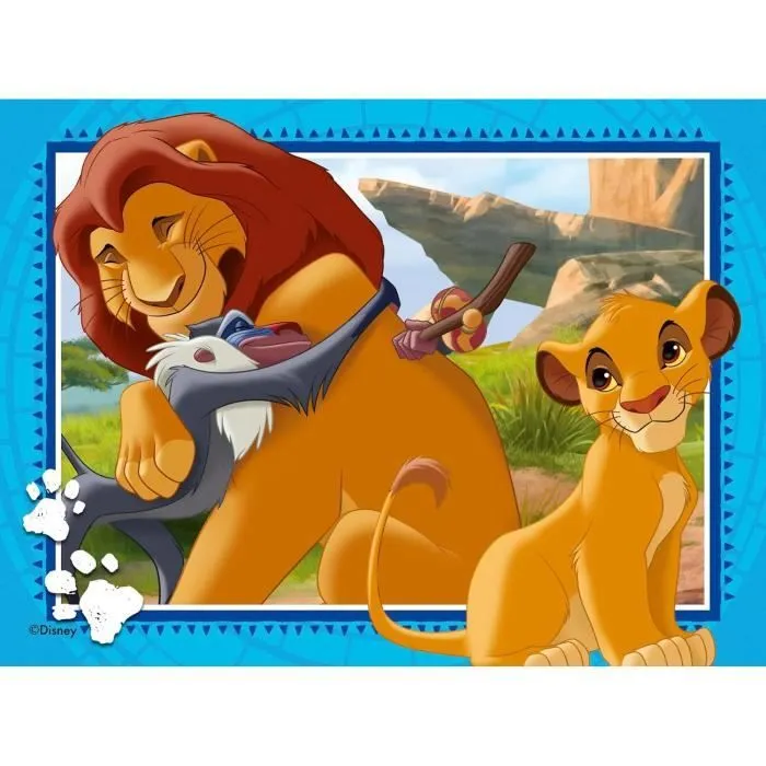 Ravensburger Puzzle Le Roi Lion 4 en 1-3