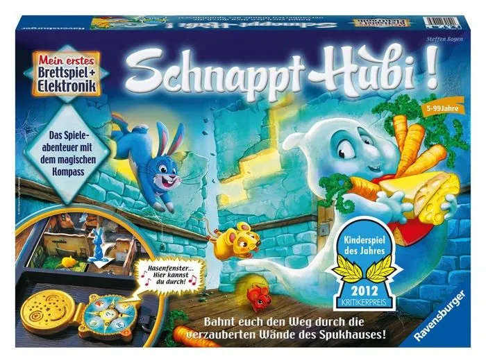 Jeu de societe - jeu de plateau Ravensburger - 22093 - Jeu - Attrape Fantome - Version allemande-1