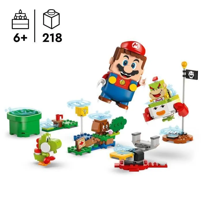 LEGO® Super Mario 71439 Les Aventures de LEGO® Mario Interactif - Set véhicule et Yoshi-1