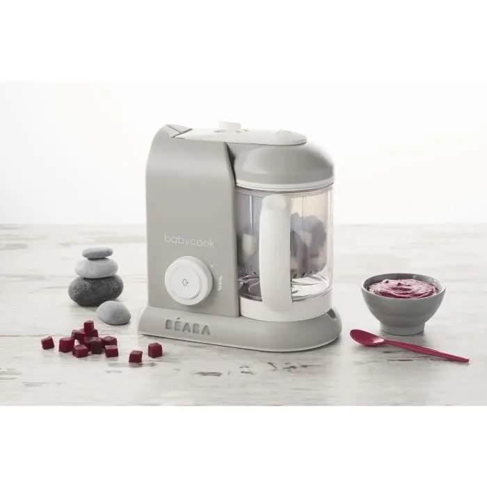 Robot cuiseur - BEABA - Babycook® Solo - 1100 ml - Gris-1