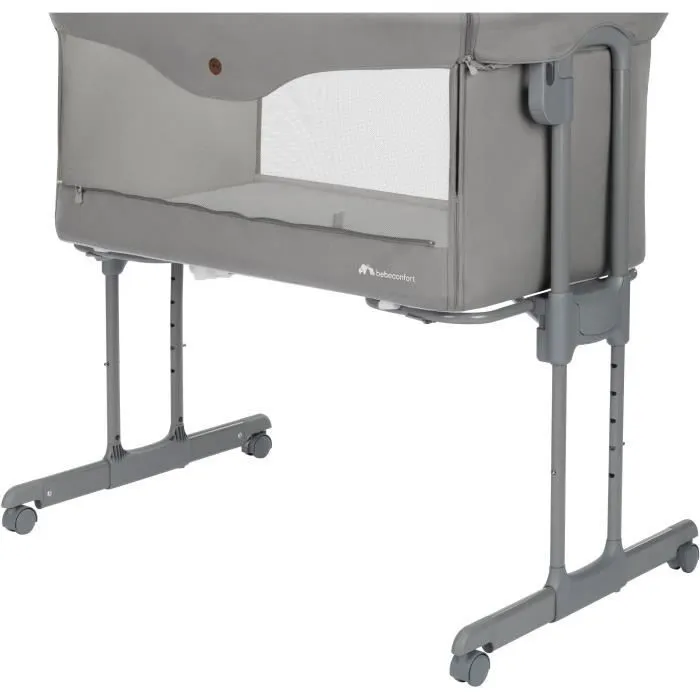 BEBECONFORT AMARA, Cododo, pliant, 2 en 1, Berceau confortable, 4 roues, pliage rapide, 0-6mois,0 à 9kg, tinted graphite-7
