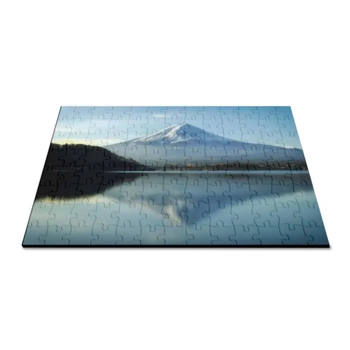 Puzzle Classique 100 pièces - FABULOUS - Vue Du Mont Fuji Reflet dans le Lac Japon - Adulte - Intérieur-2