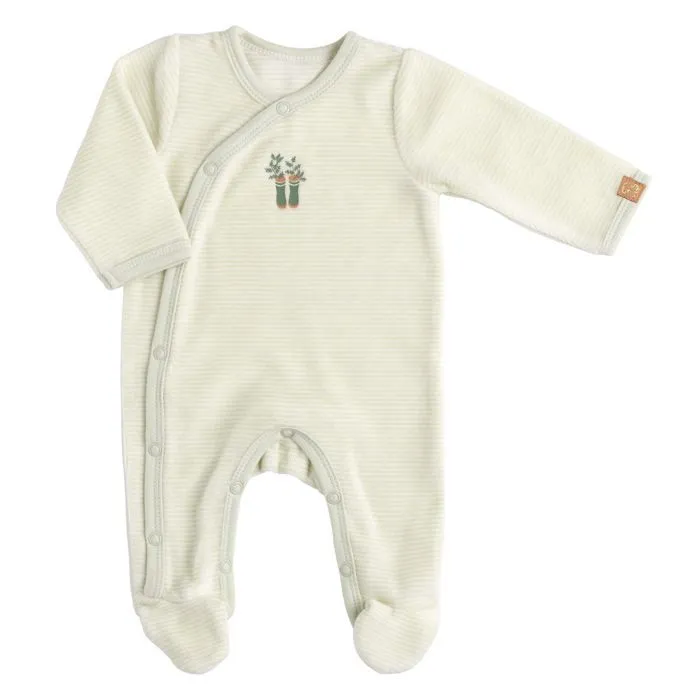 Pyjama bébé à manches longues-0