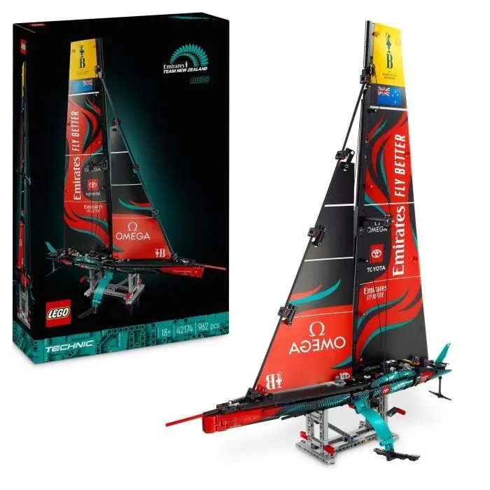 LEGO® Technic 42174 Yacht Emirates Team New Zealand AC75 - Kit de Construction Adulte-0