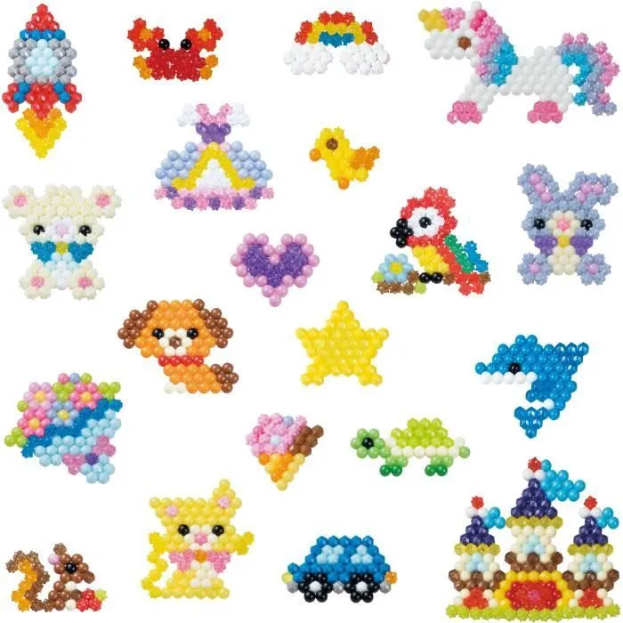 Jouet - AQUABEADS - Mon grand atelier de création - Perles qui s'assemblent avec de l'eau - Multicolore/Bleu-2