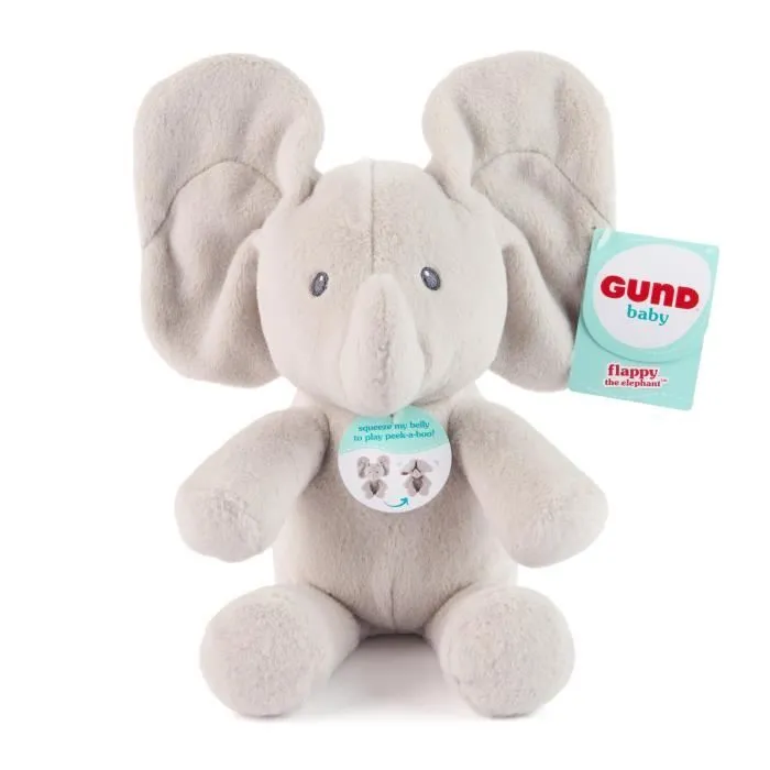 SPIN MASTER CACHE-CACHE FLAPPY L'ELEPHANT Gund-0