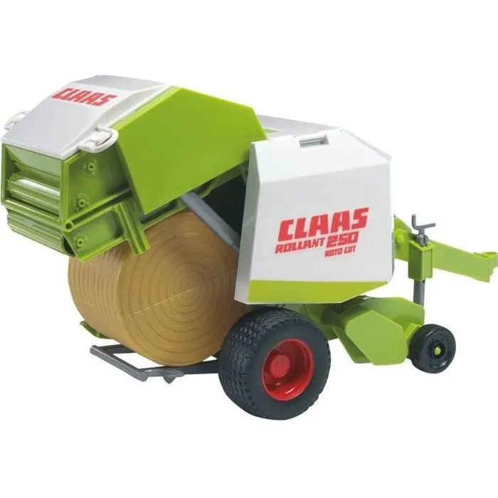 Jouet - BRUDER - Presse Claas Rollant 2580 - Système de ramassage - Pour enfant de 3 ans et plus-0