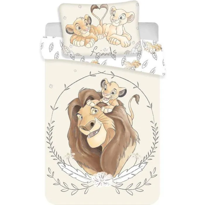 Parure de lit bébé Le Roi Lion Coton-3