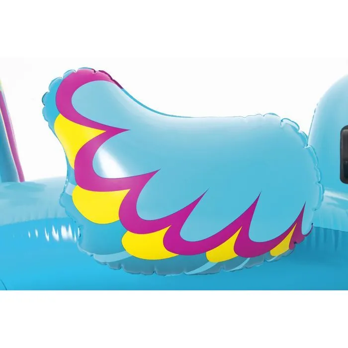 Bouée gonflable XXL Toucan 2 m - Bestway - Modèle Toucan - Poignées robustes - Vinyle résistant-5