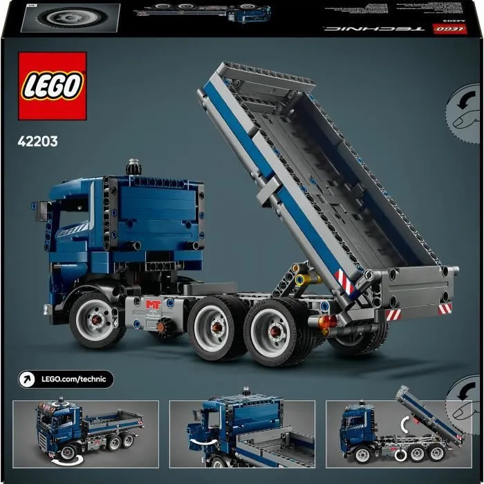 LEGO Technic 42203 Camion benne - Jeu de construction pour garçon dès 9 ans - Idée cadeau-5