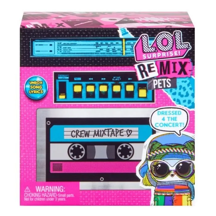 L.O.L. Surprise - Pets Remix - Coffret original avec 1 Pets, des surprises et une chanson - Modèle aléatoire-2