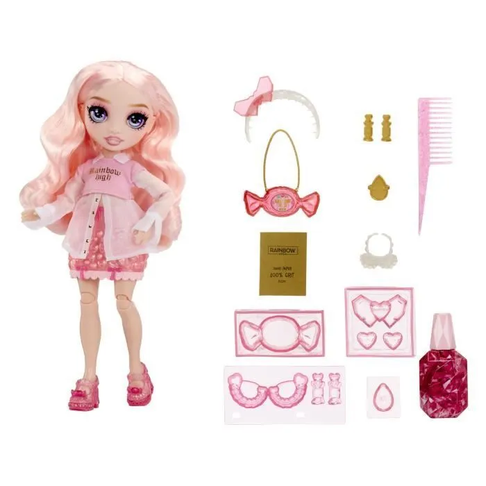 Rainbow High Cristal Poupée Mannequin 27 cm - Bella-4