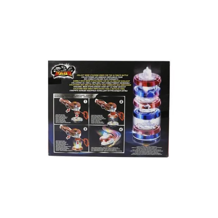 Toupie lumineuse Infinity Nado - Fiery Dragon - AULDEY-3
