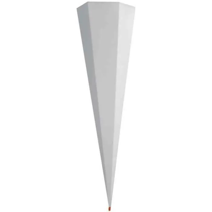 Support pour cornet surprise - ROTH - Hexagonal - 85 cm - Gris-0