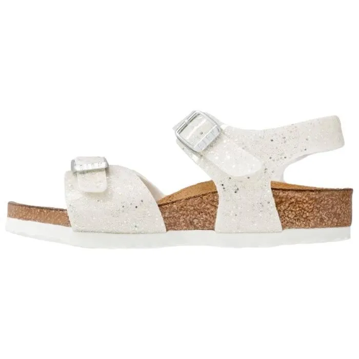 Sandales - Birkenstock - Rio - Cosmic Sparkle White - Enfant - Boucle de serrage - Confort exceptionnel-2
