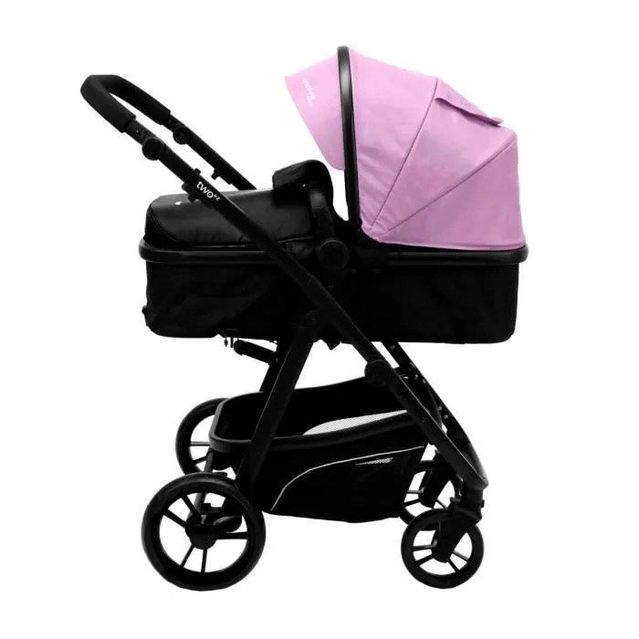 Poussette - ASALVO - Two + II - Rose - Pour Enfant de 0 mois et plus-1