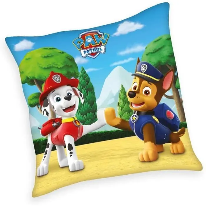 Herding Paw Patrol Coussin Décoratif, Polyester, Multicolore, 40 x 40 cm - 5532288003412-0